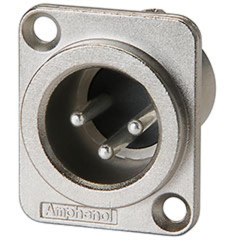 kvalitné konektory XLR od AMPHENOL-u - obr. 1