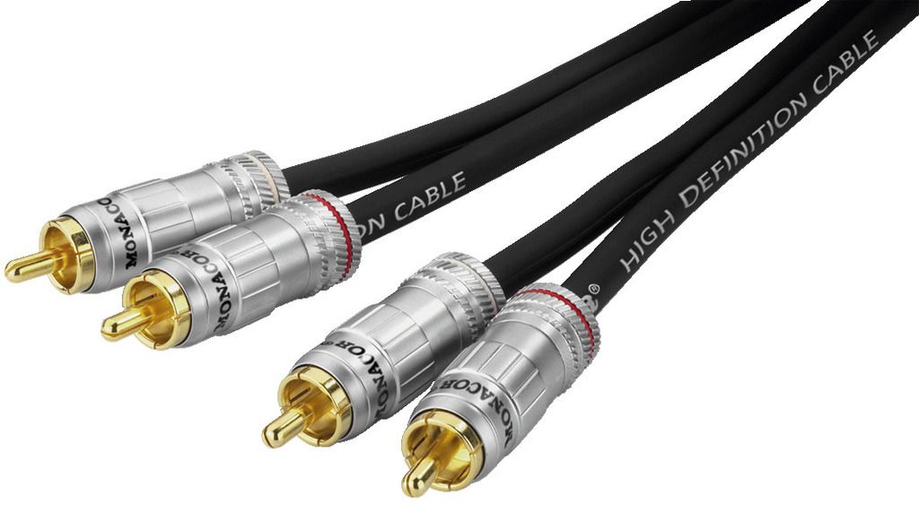 Kvalitné audio káble od MONACOR-u - obr. 1